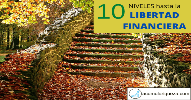 10 Niveles Hasta La Libertad Financiera: ¿En Qué Nivel Te Encuentras?