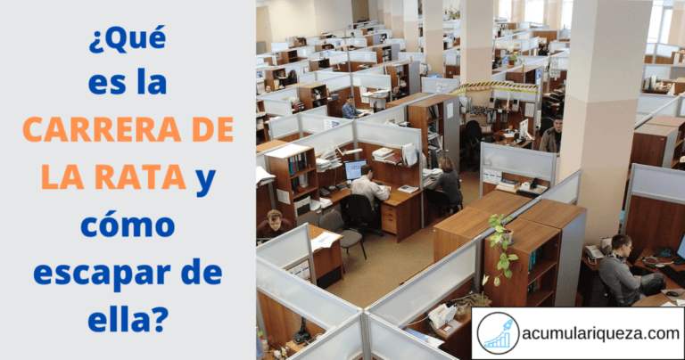 ¿Qué es la carrera de la rata y cómo escapar de ella?